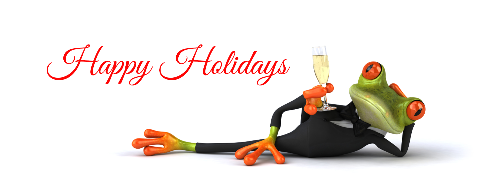 Happy Holidays - Printing Frog